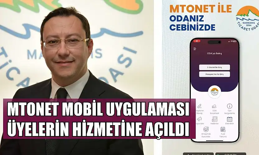 MTONET mobil uygulaması üyelerin hizmetine açıldı