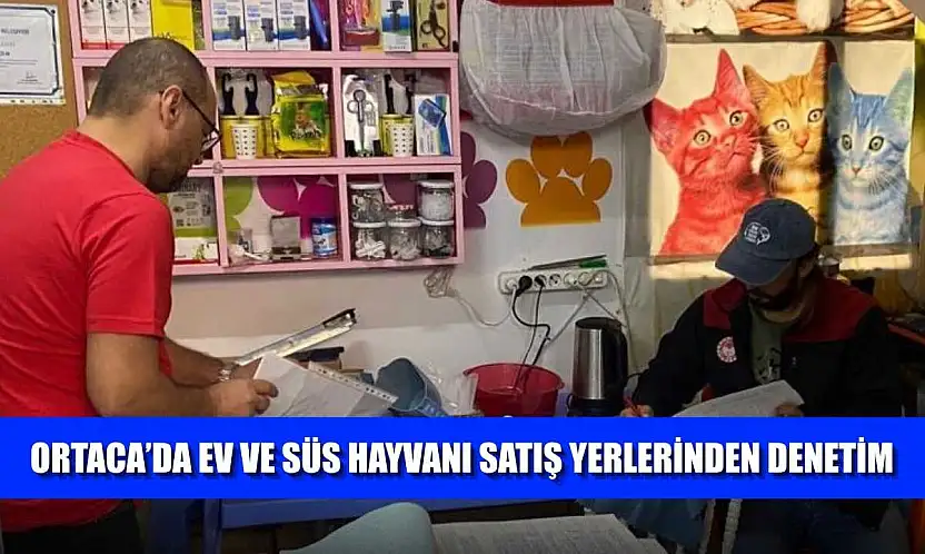 Ortaca'da ev ve süs hayvanı satış yerlerinden denetim