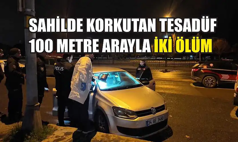 Sahilde korkutan tesadüf 100 metre arayla iki ölüm