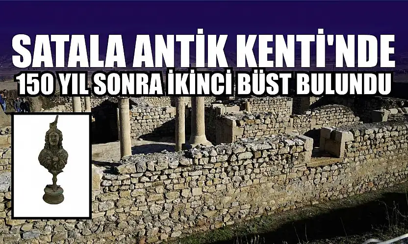 Satala Antik Kenti'nde 150 yıl sonra ikinci büst bulundu