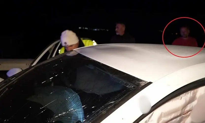 Sürücü olduğunu iddia etti ama polis ikna olmadı: Kan izleri gerçeği ortaya çıkardı