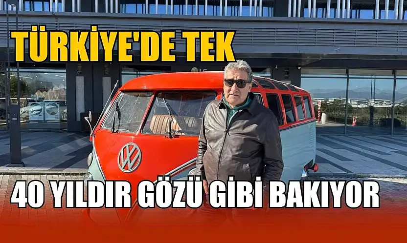Türkiye'de tek ve 40 yıldır gözü gibi bakıyor