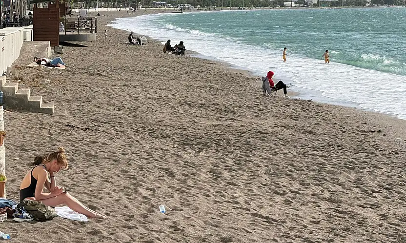 Türkiye donarken Fethiye'de deniz keyfi