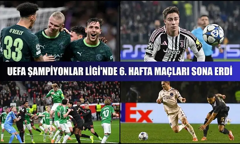 UEFA Şampiyonlar Ligi'nde 6. hafta maçları sona erdi