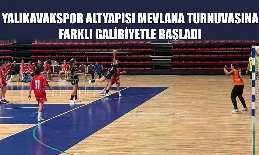 Yalıkavakspor altyapısı mevlana turnuvasına farklı galibiyetle başladı