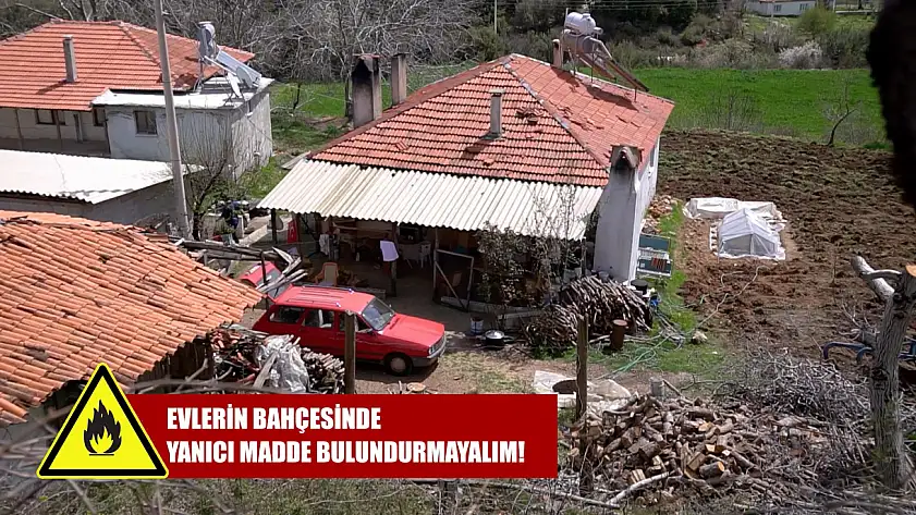 Muğla Orman Bölge Müdürlüğünden Kırsal Mahallelere Yangın Uyarısı