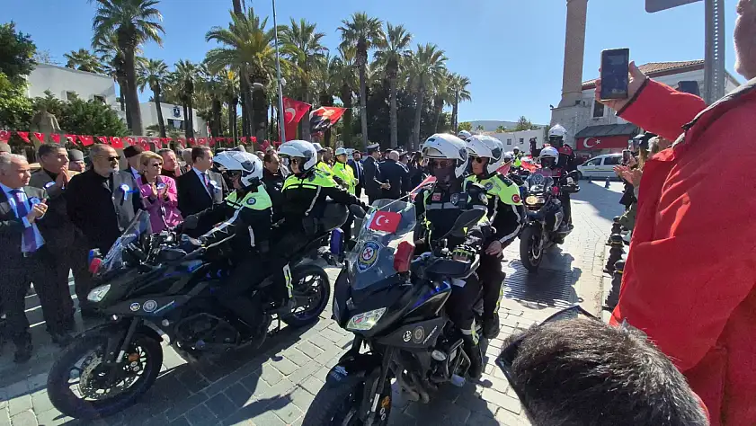 Polis haftası Bodrum'da kutlandı