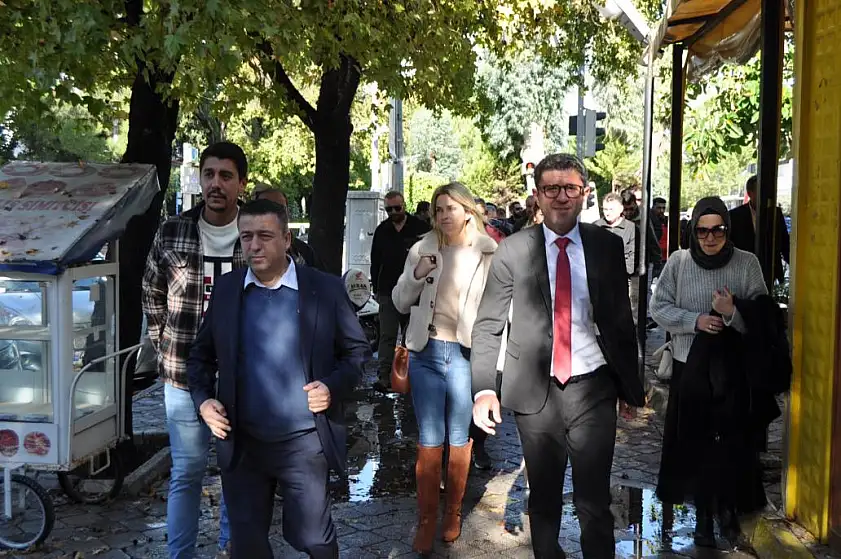 Kökten Balık Pazarı Esnafını Ziyaret Etti