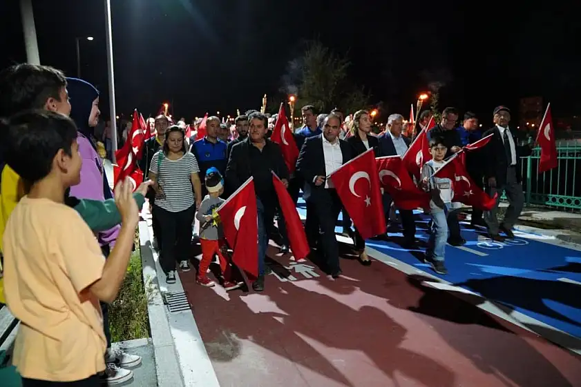 Seydikemer'de 100. Yıl Fener Alayı