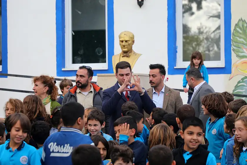 Başkan Mandalinci, saha çalışmalarına Dereköy, Koyunbaba ve Gümüşlük'te devam etti