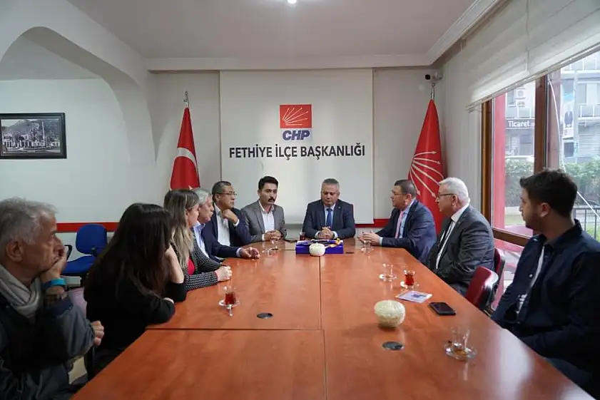 Başkan Tokat Fethiye'de ziyaretlerde bulundu