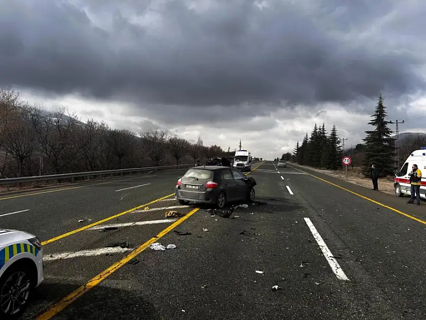 Feci trafik kazası: 2 yaralı