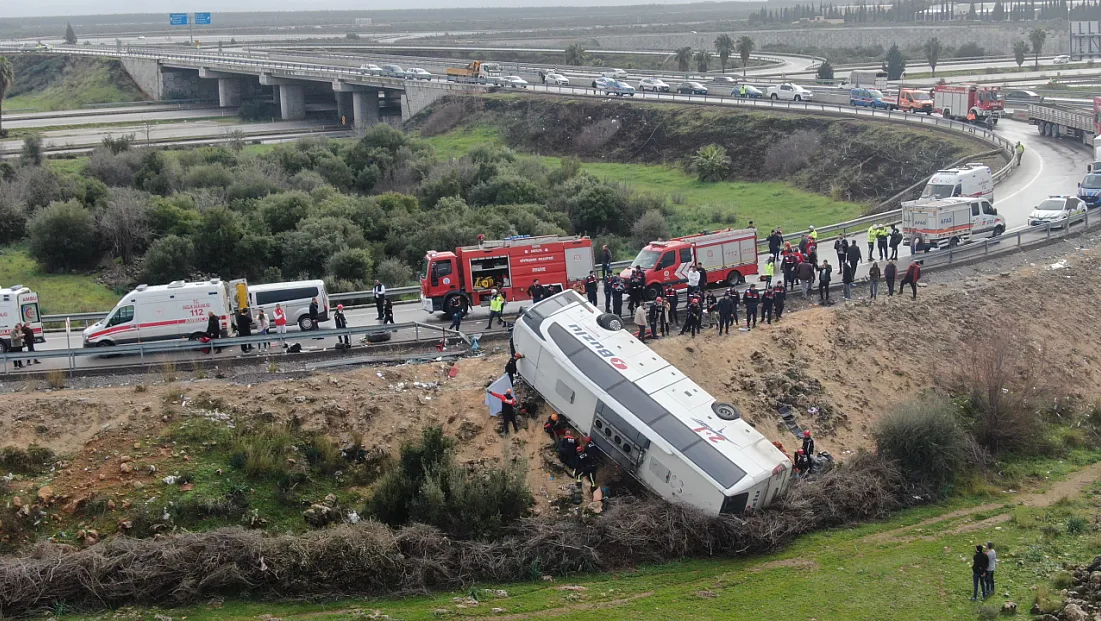 Antalya’da otobüs kazasında ölenlerin isimleri belli oldu