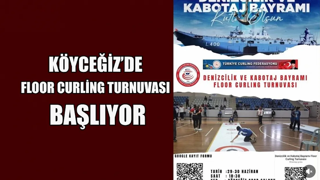 Köyceğiz’de Floor Curling Turnuvası başlıyor