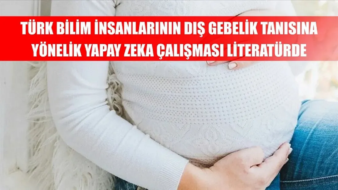 Türk bilim insanlarının dış gebelik tanısına yönelik yapay zeka çalışması literatürde