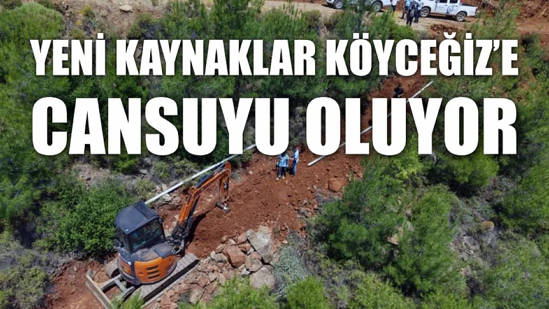 Yeni kaynaklar Köyceğiz'e cansuyu oluyor