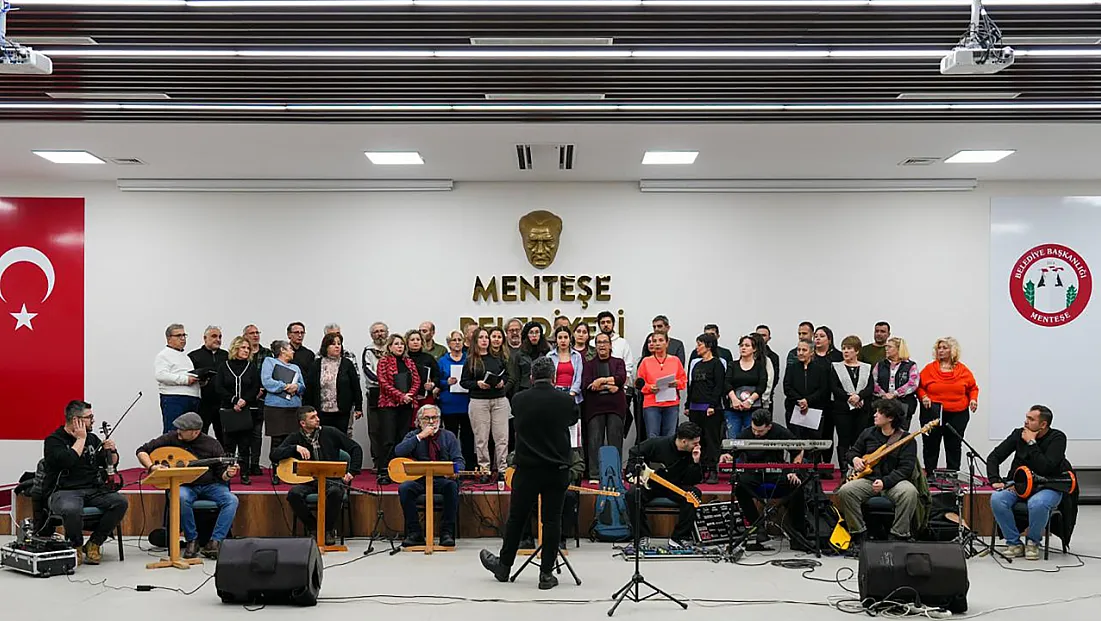 Menteşe Belediye Korosu Barış Manço repertuvarıyla sahne alıyor