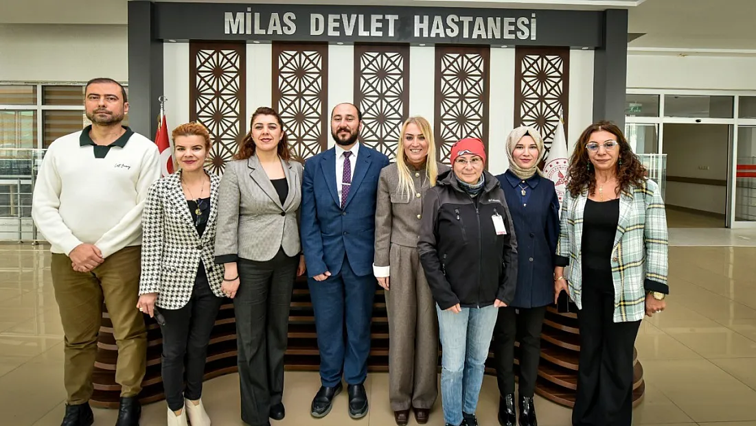 Muğla İl Sağlık Müdürü Dr. Akça Milas’ta sağlık tesislerini inceledi