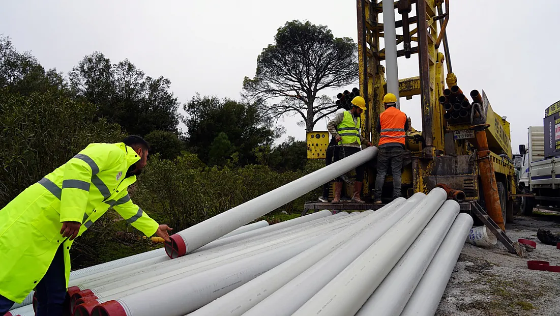 MUSKİ’den Yatağan Gökgedik Mahallesi’ne yeni sondaj kuyusu