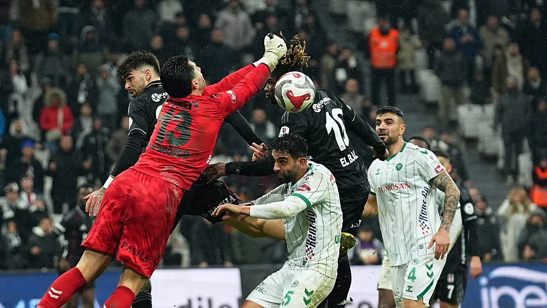 Trendyol Süper Lig: Beşiktaş: 2 - Konyaspor: 1