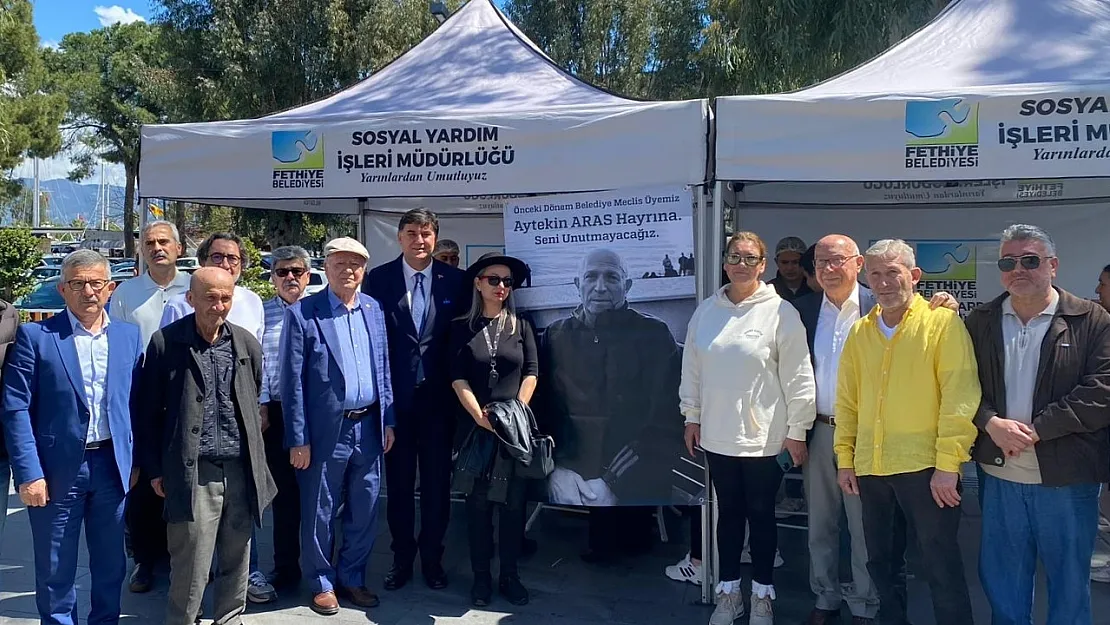 Aytekin Aras'ın anısına Fethiye'de hayır etkinliği