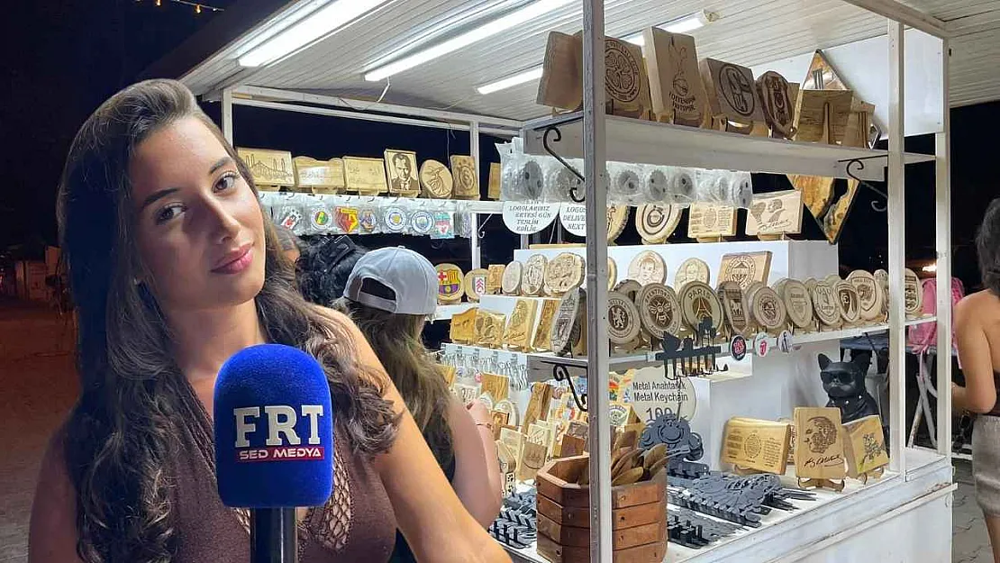 Çalış El Sanatları Sokağı'nda Kişiye Özel Ahşap Tasarımlar İlgi Görüyor