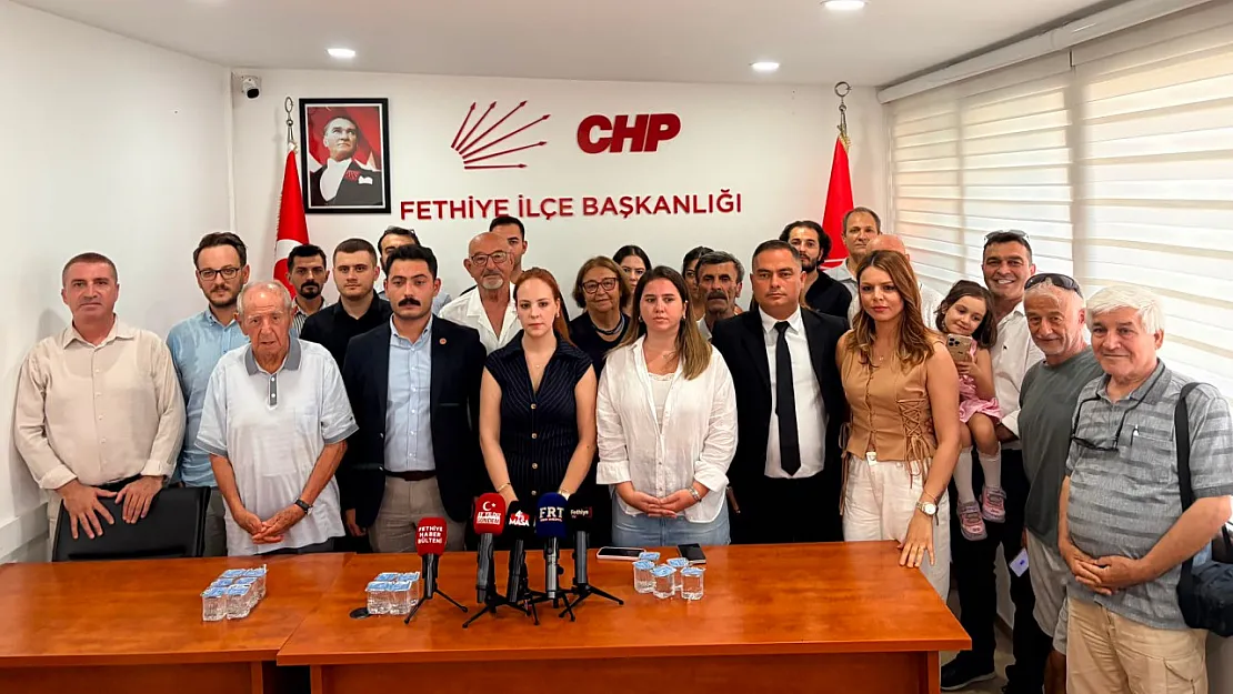 CHP Fethiye İlçe Başkanı Mustafa Barış Güler: 'Cumhuriyet Halk Partisi'ni yaşatmaya devam edeceğiz'