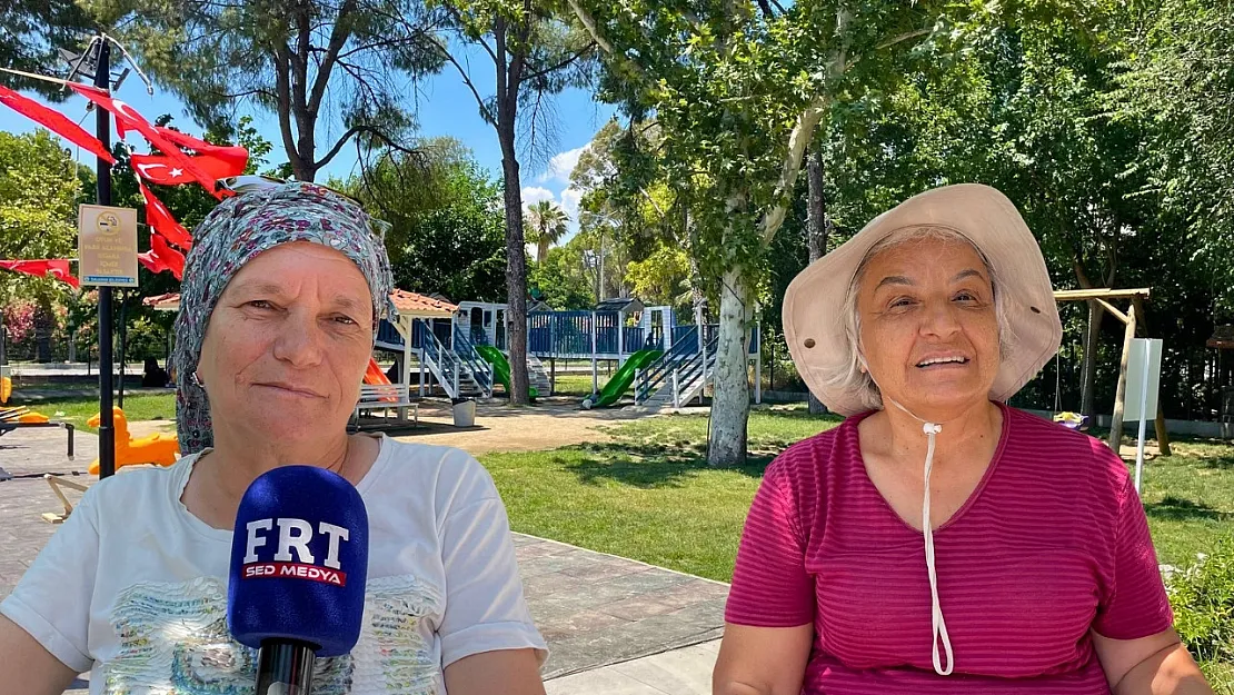 Dalaman Belediyesi Çay Bahçesi Vatandaşların Gözdesi: 'Günümüzün Büyük Bölümü Burada Geçiyor'