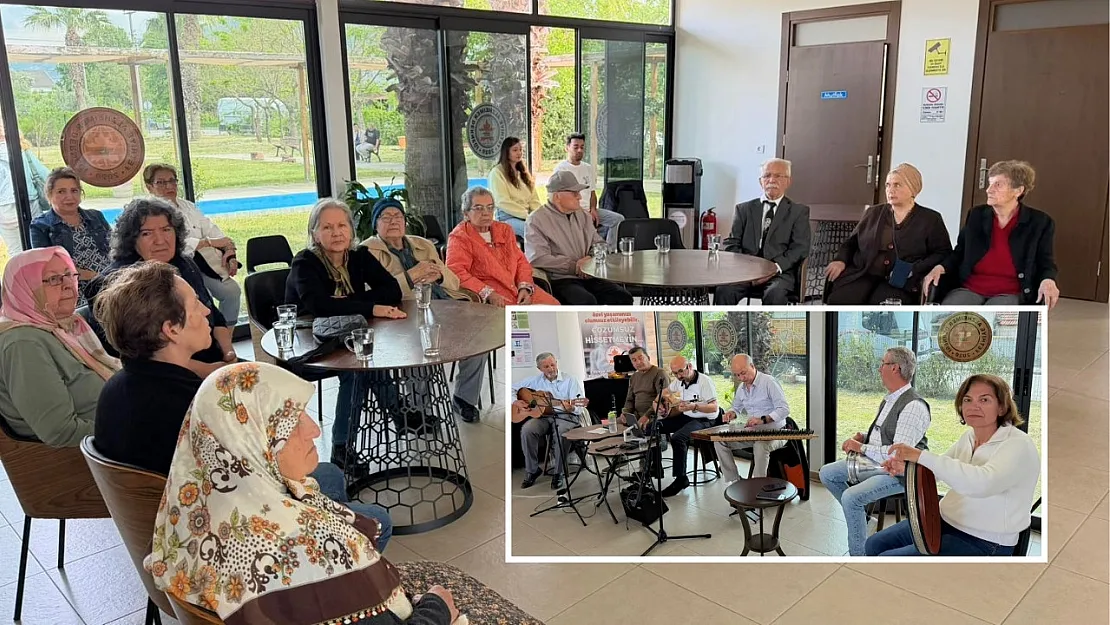 Fethiye Alzheimer Derneği'nde müzikle terapi: Yaşlılar hayata bağlanıyor