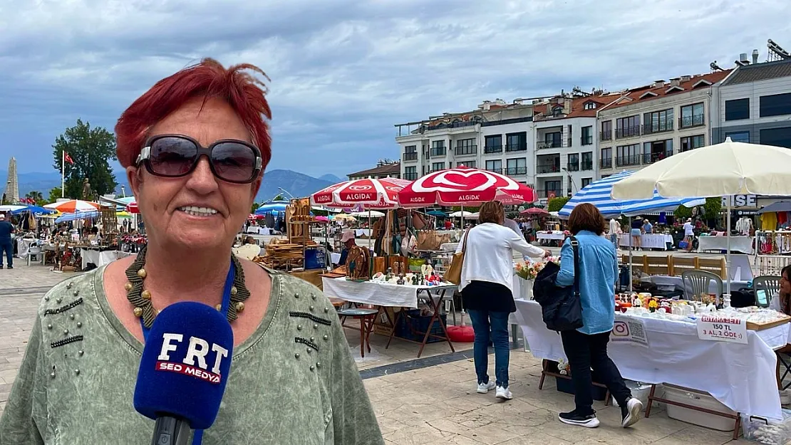 Fethiye'de Anneler Günü için el emeği stantları açıldı