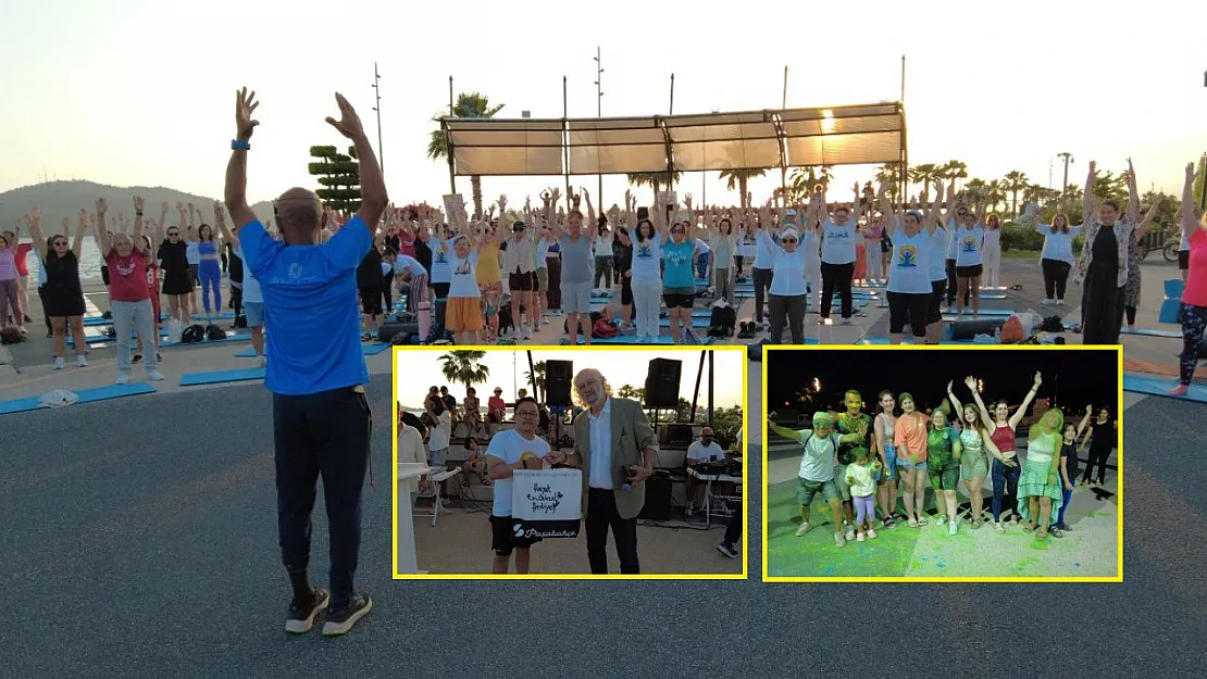 Fethiye'de Hindistan Yoga Günleri Renkli Görüntülerle Sona Erdi
