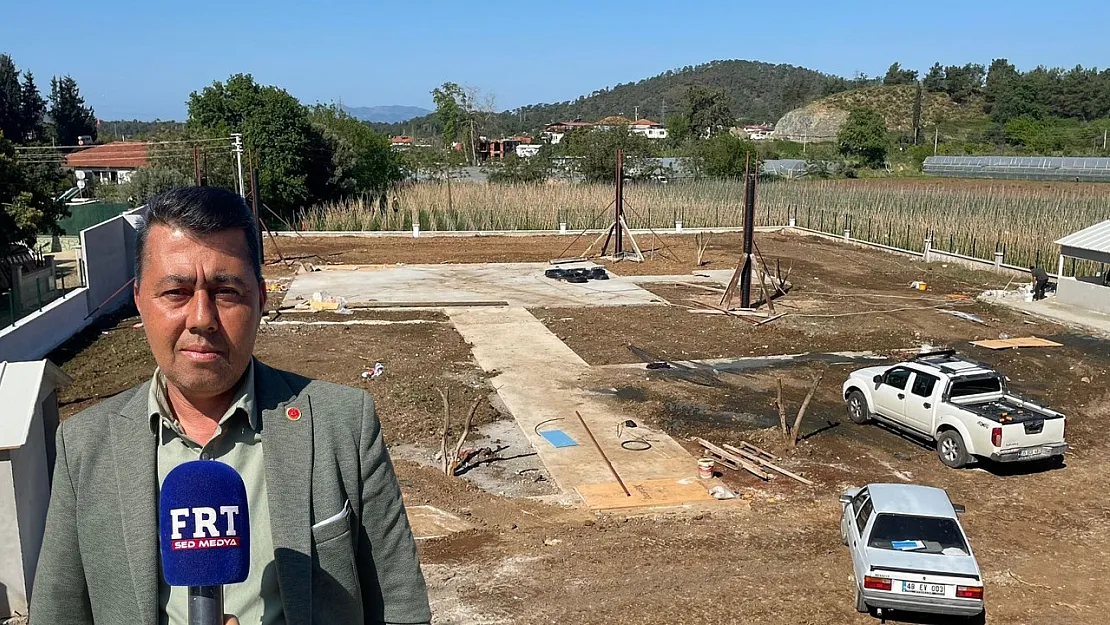 Fethiye'de Kargı Mahallesi'ne Kır Düğün Salonu Yapılıyor