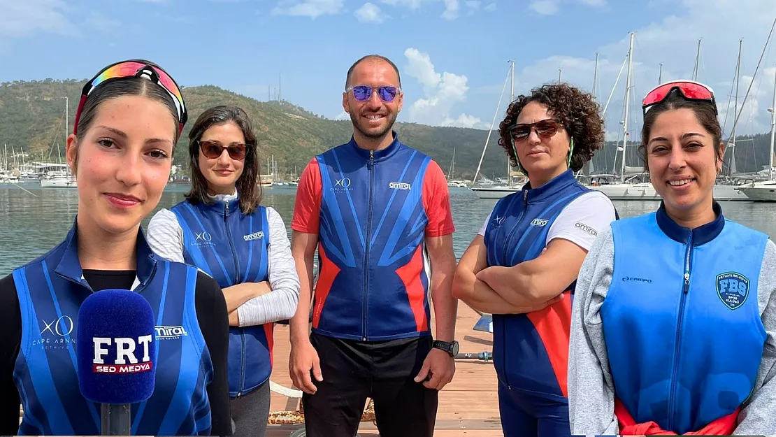 Fethiye'de kürek sporu yükselişte: 45 madalya, 2 kupa ve milli başarı