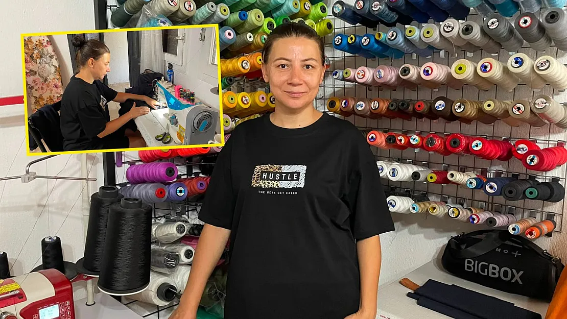 Fethiye'de otizmli oğlu için üretiyor, emeğiyle hayata tutunuyor