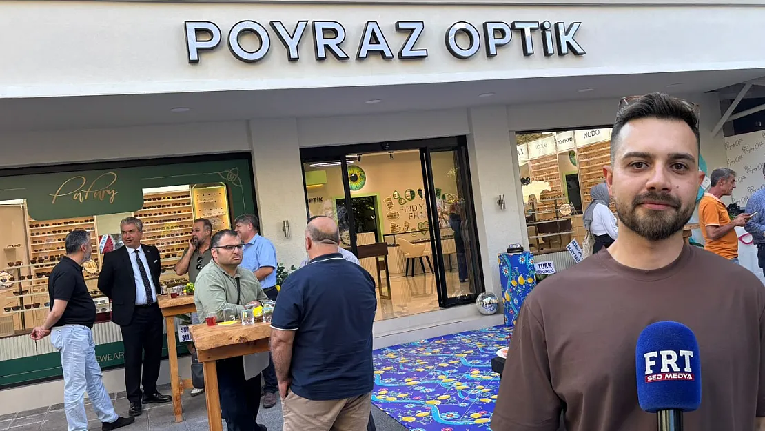 Fethiye'de Poyraz Optik yenilenen yüzüyle hizmete devam ediyor