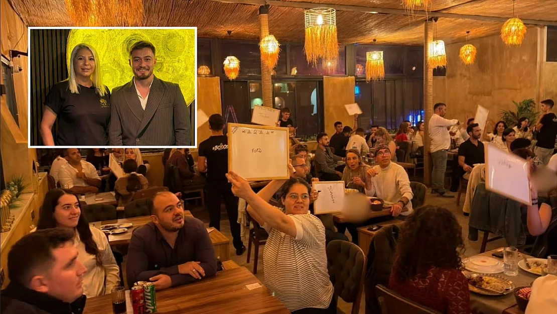 Fethiye'de quız nıght heyecanı: Aden's Garden'da koltuklar doldu