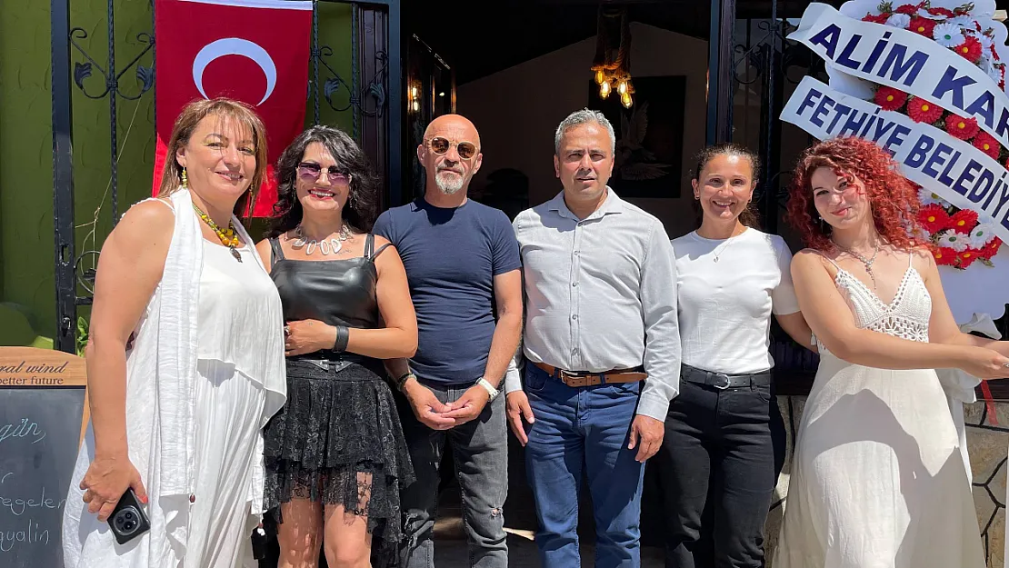 Fethiye'de 'Rengahenk Sanat Atölyesi' açıldı