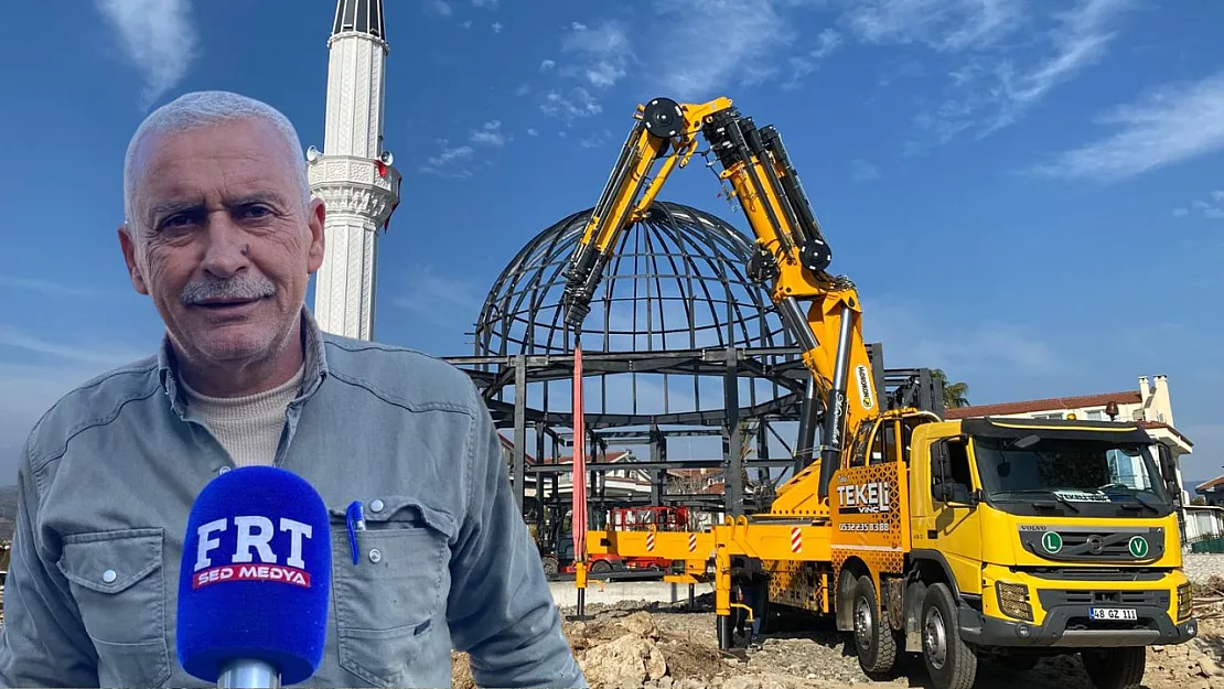 Fethiye'de Sahil Camii'nde ilk ezan okundu