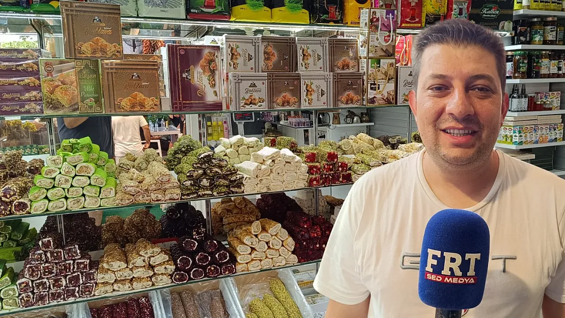 Fethiye'de sıcaklar lokum satışlarını etkiledi, ilgi baharat ve özel çaylara yöneldi