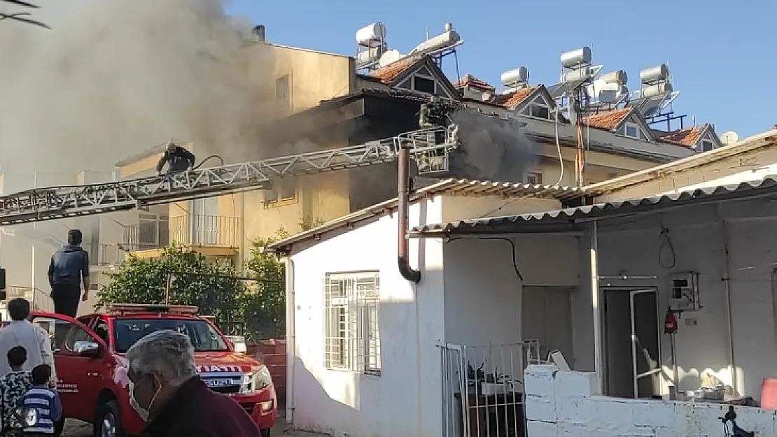 Fethiye'de yangın 1 ölü