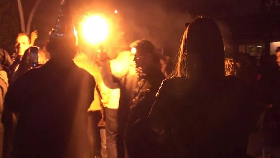 Fethiye'de yılbaşı renkli geçti