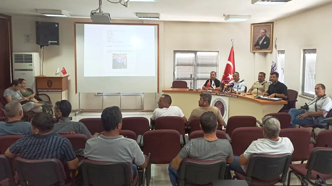 Fethiye Esnafı Sorun ve Taleplerini Meslek Grubu Toplantısında Dile Getirdi