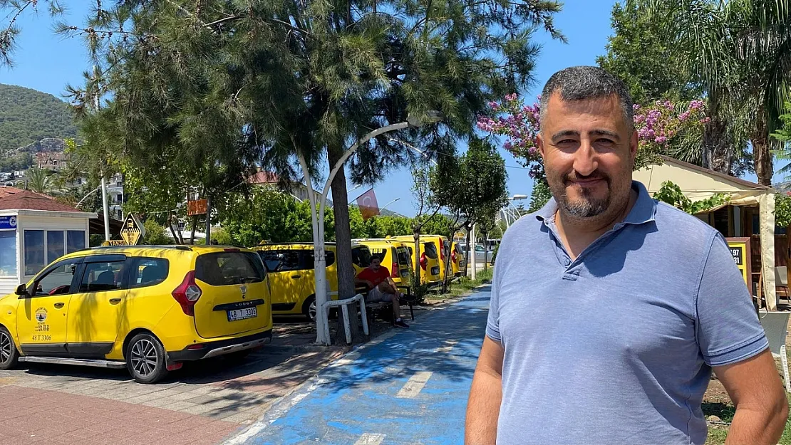 Fethiyeli taksiciden sezon değerlendirmesi: 'En büyük sorunumuz trafik'