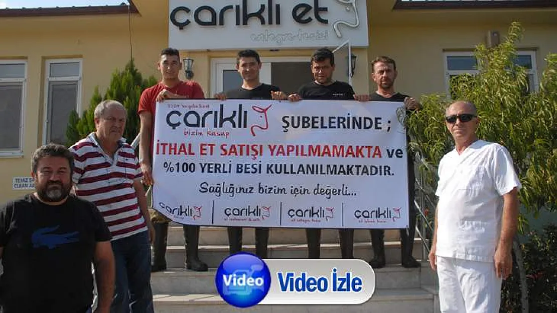 ÇARIKLI LEZZETTEN YERLİ ET ÖNERİSİ