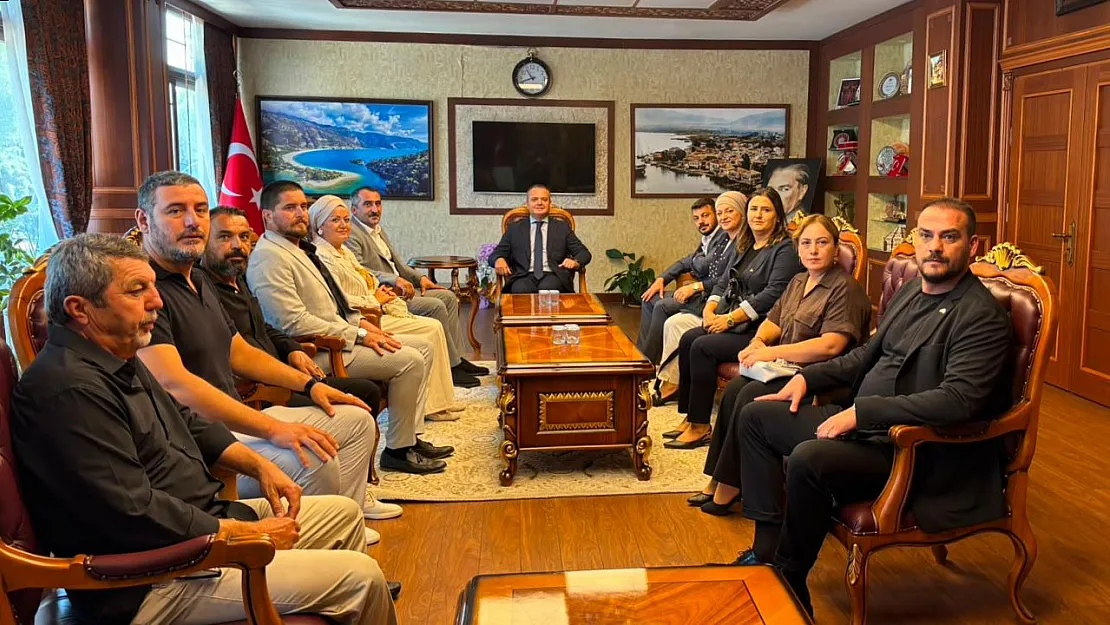 İlk Ziyaret Kaymakam Akkaya'ya