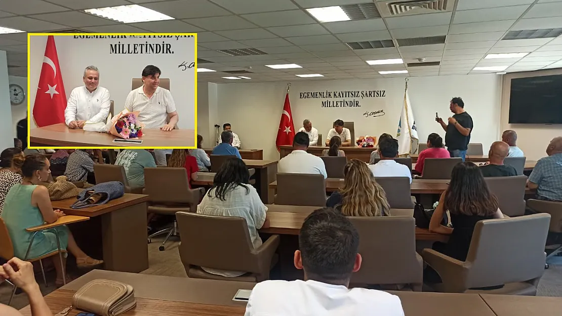 Makam odasına sığmayan buluşma: Göreve dönen Başkan Karaca'yı CHP İlçe Heyeti ziyaret etti