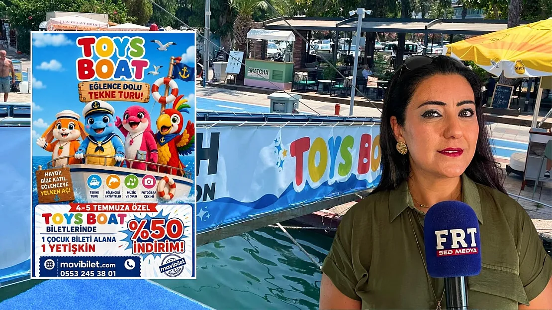 Mavi Bilet güvencesiyle Toys Boat macerası başlıyor: Fethiye'de yepyeni bir çocuk eğlence konsepti
