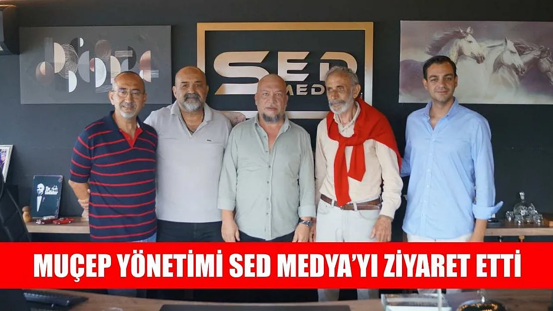 MUÇEP Yönetimi SED Medya'yı ziyaret etti