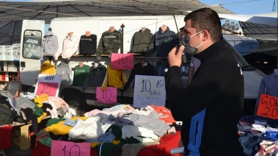 Salı Pazarı'nda denetlemeler aralıksız sürüyor