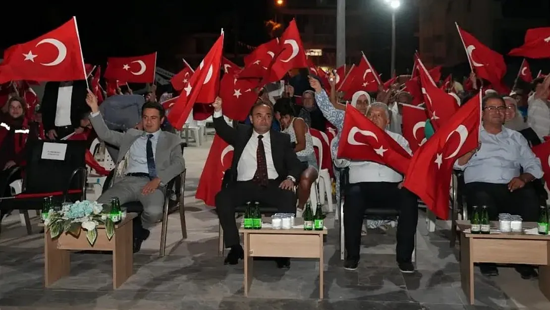 Seydikemer'de 15 Temmuz Demokrasi ve Milli Birlik Günü Anma Programı Düzenlendi